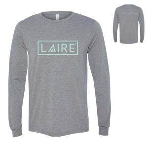 Super Soft Tri-Blend Unisex T-Shirt - Heather Grey Long Sleeve