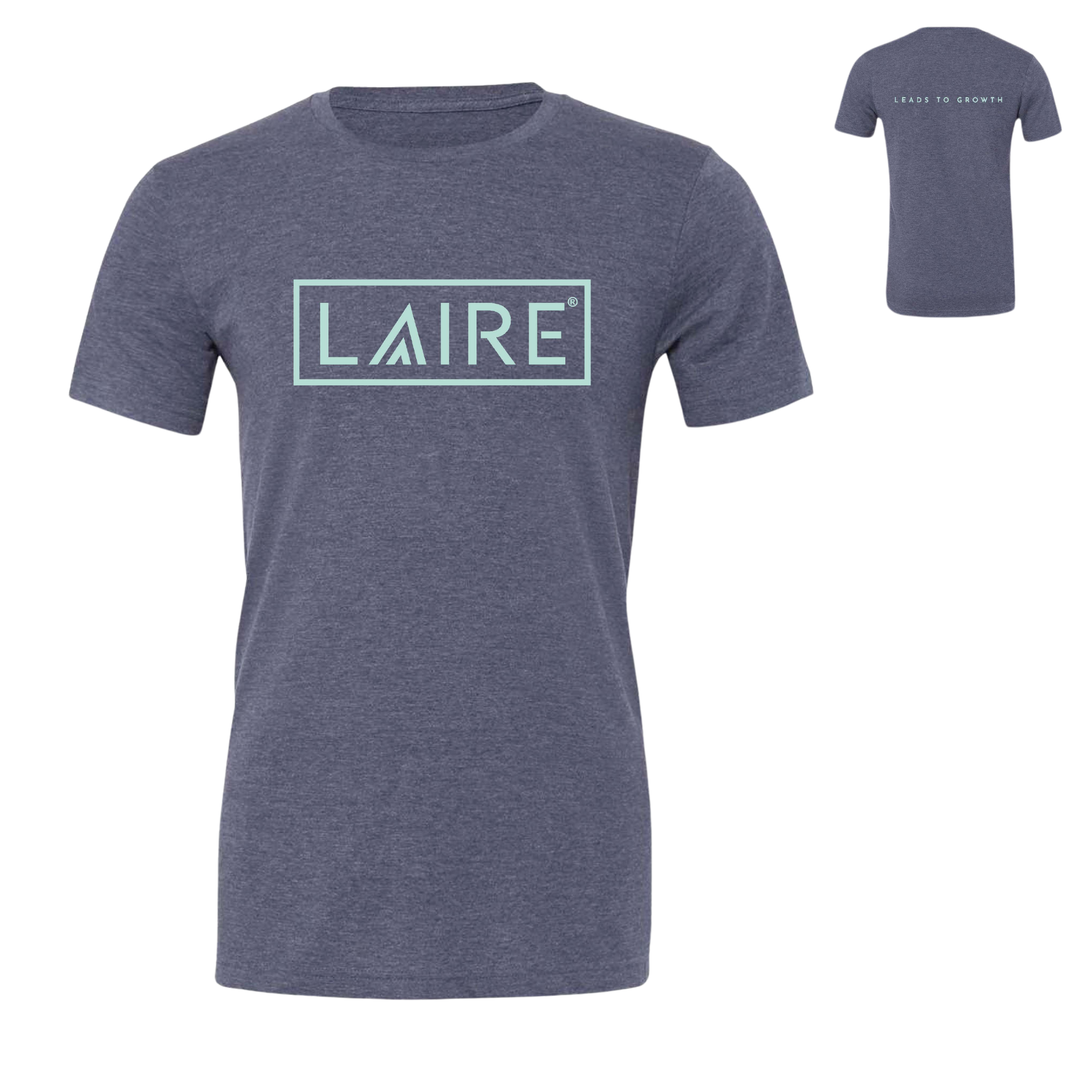 Super Soft Tri-Blend Unisex T-Shirt - Heather Navy