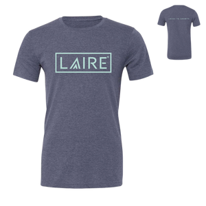 Super Soft Tri-Blend Unisex T-Shirt - Heather Navy